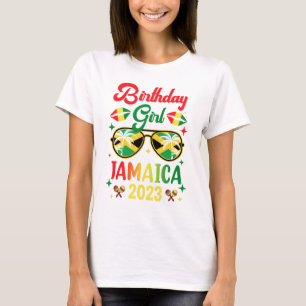 Birthday Girl 30th Jamaica Vacation Party 202 T Shirt