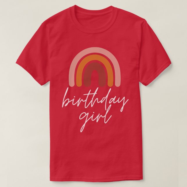 Birthday Girl 37 T Shirt (Design framsida)
