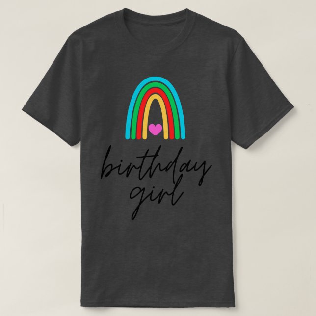 Birthday Girl 46 T Shirt (Design framsida)
