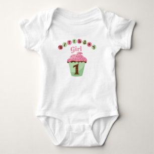 Birthday Girl Age 1 Tee Shirt