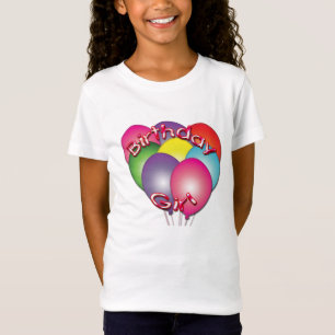 Birthday Girl and Balloons T-Shirt