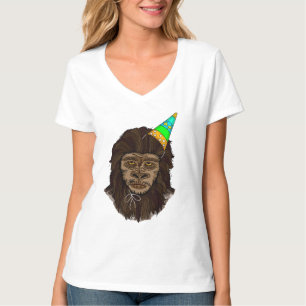 Birthday Girl Bigfoot T Shirt