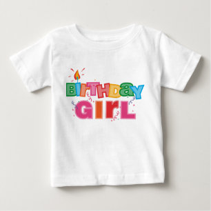 Birthday Girl Brev T Shirt