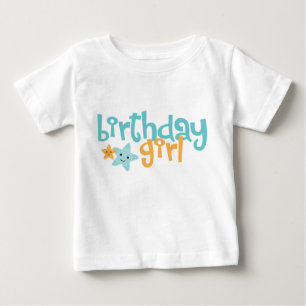 Birthday Girl - Cute Starfish T-shirt