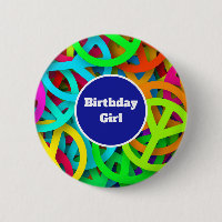 Birthday Girl Fredsteckens Groovy Sixties Vibe