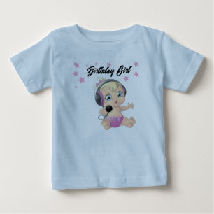 Birthday Girl Kids T-Shirt - Cute Baby Design