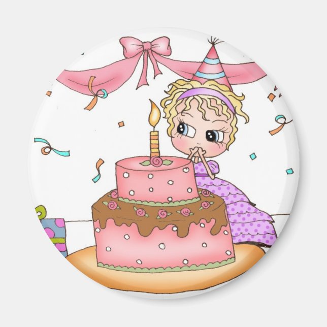 Birthday Girl - Magnet (Framsidan)