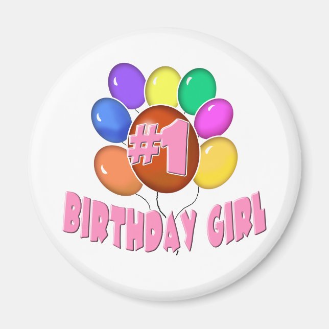 Birthday Girl Magnet (Framsidan)