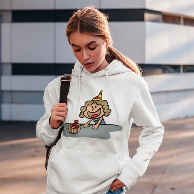 Birthday Girl med gift T Shirt (Skapare uppladdad)