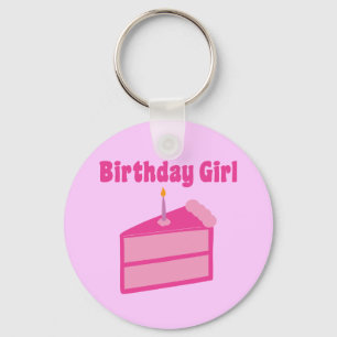 Birthday Girl Nyckelring