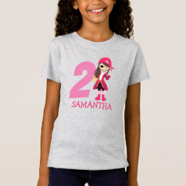 Birthday Girl Party Pirat T-Shirt