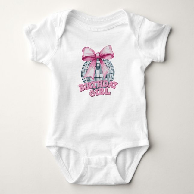 Birthday Girl Party T Shirt (Framsida)
