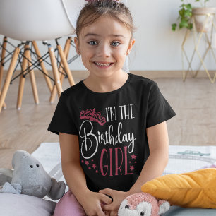 Birthday Girl Personalized Birthday Squad Matching T Shirt