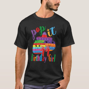 Birthday Girl Pop 11 Unicorn Outfit 11-årig T Shirt