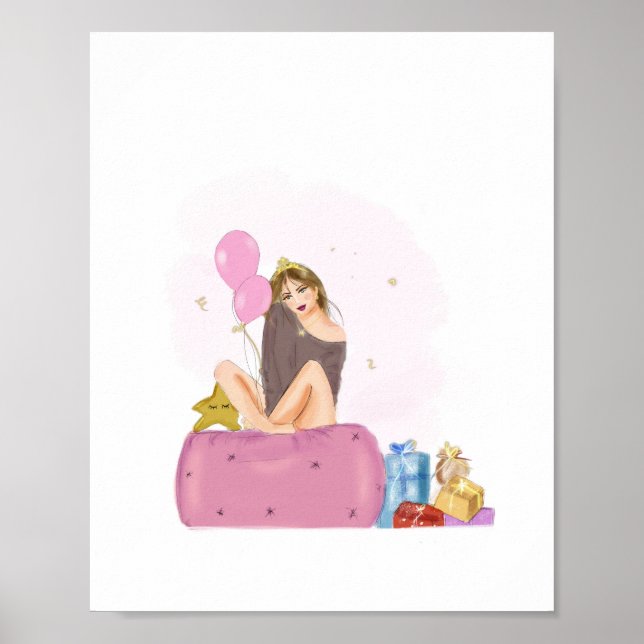 birthday girl poster (Framsidan)