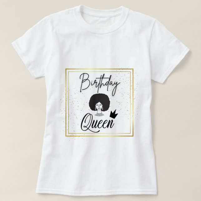 Birthday Girl Shirt T Shirt (Design framsida)