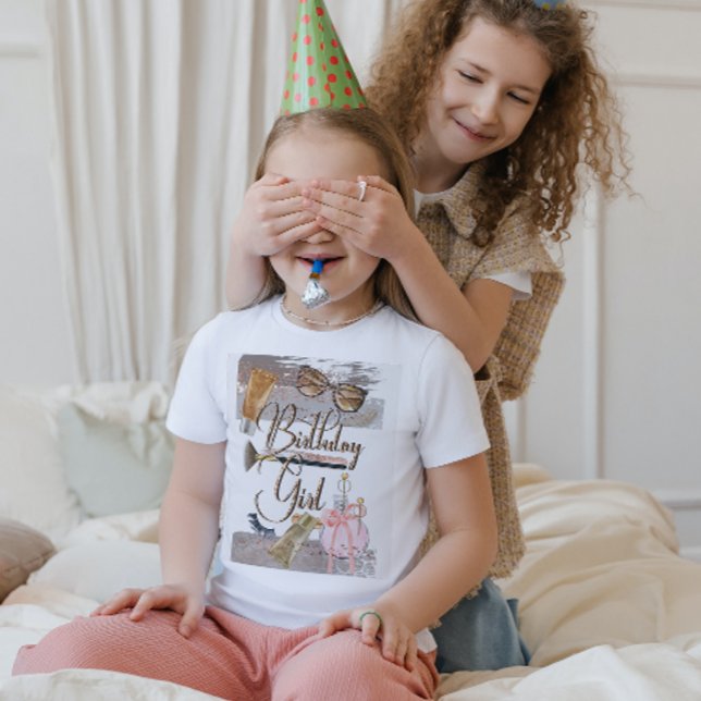 Birthday Girl Spa Party T Shirt (Skapare uppladdad)