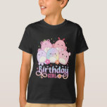 Birthday Girl Squad Mallow Girls Cute Kids T Shirt<br><div class="desc">Birthday Girl Squad Mallow Girls Cute Kids 5</div>