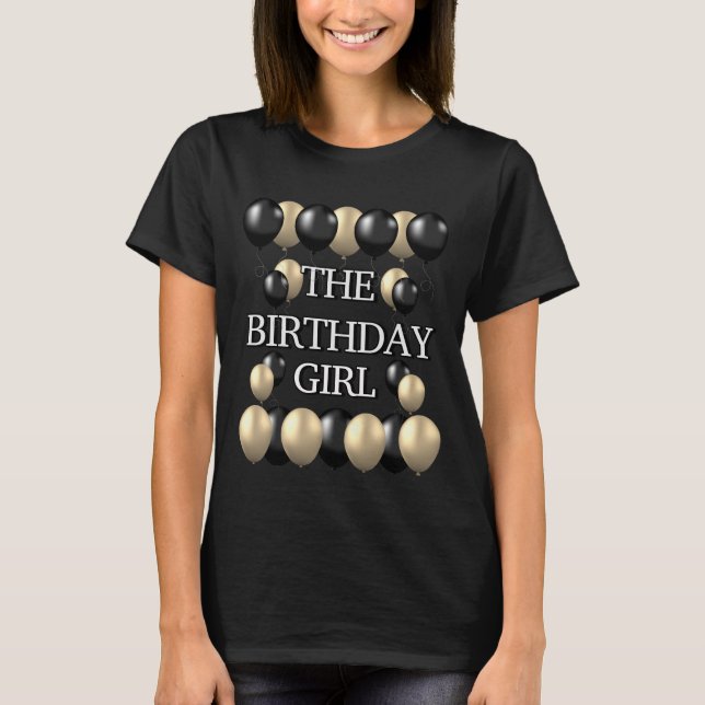 BIRTHDAY GIRL T SHIRT (Framsida)