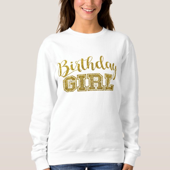 Birthday Girl T Shirt (Framsida)