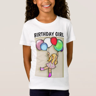 BIRTHDAY GIRL T-SHIRTS. T SHIRT