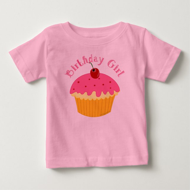 Birthday Girl Tee Shirt (Framsida)