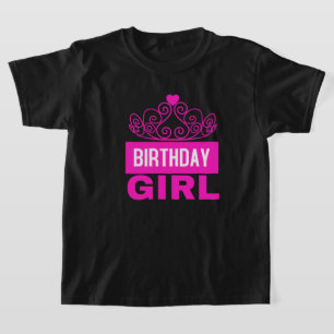 Birthday Girl Tiara T Shirt