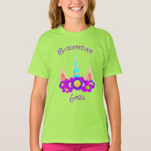 Birthday Girl's Basic T-Shirt