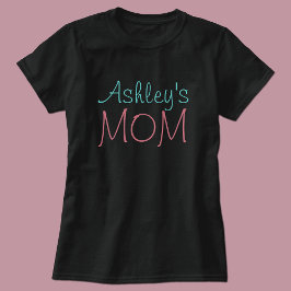 Birthday Girl's Mamma T Shirt