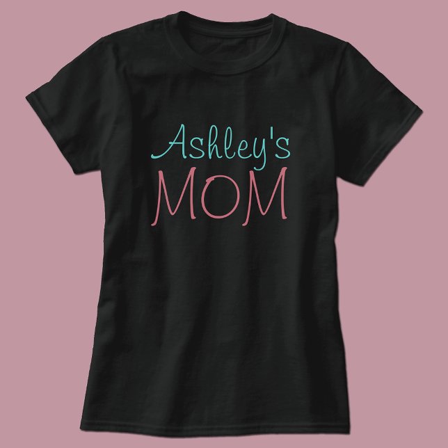 Birthday Girl's Mamma T Shirt (Skapare uppladdad)