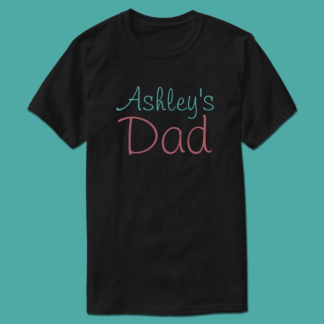 Birthday Girl's Pappa T Shirt (Skapare uppladdad)