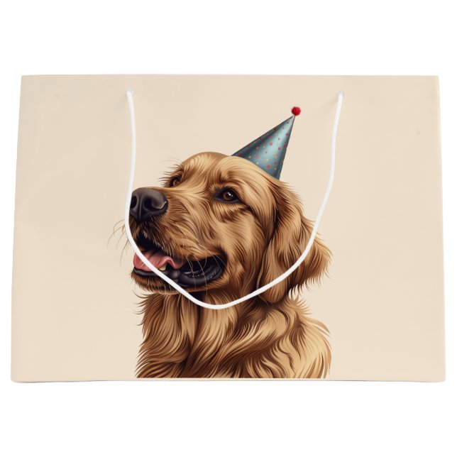Birthday Golden Retriever Hund (Framsidan)