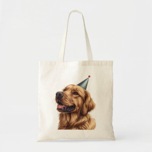 Birthday Golden Retriever Hund Tygkasse