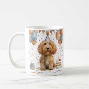 Birthday Goldendoodle Hund Kaffemugg