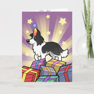 Birthday Gräns Collie Kort