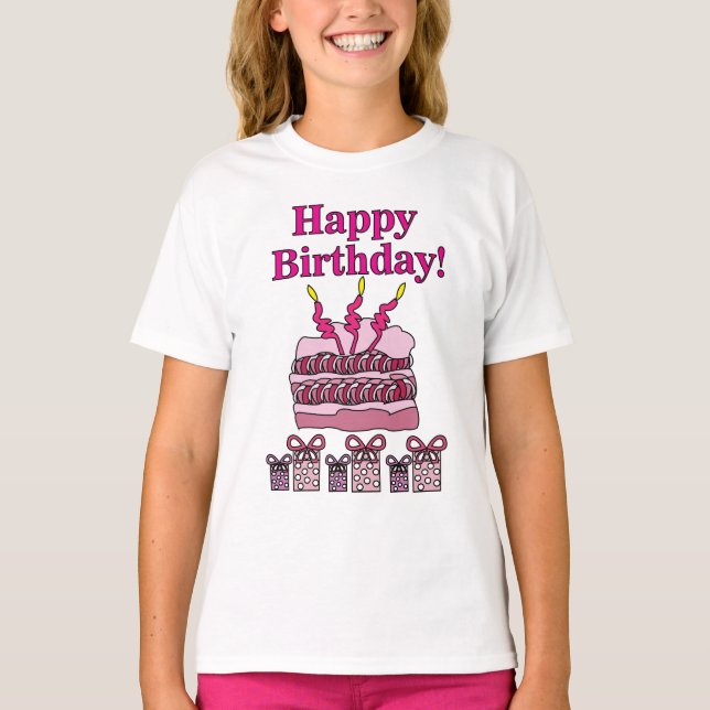 Birthday Grattis på födelsedagen Party Birthday Gi T Shirt (Framsida)