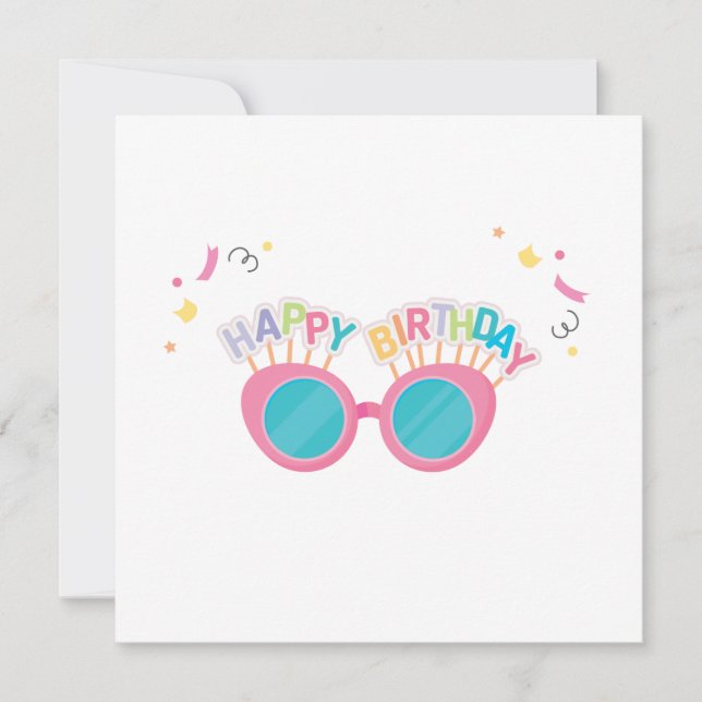 Birthday Greeting Cards Kort (Framsida)