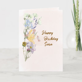 Birthday Greetings Card Kort