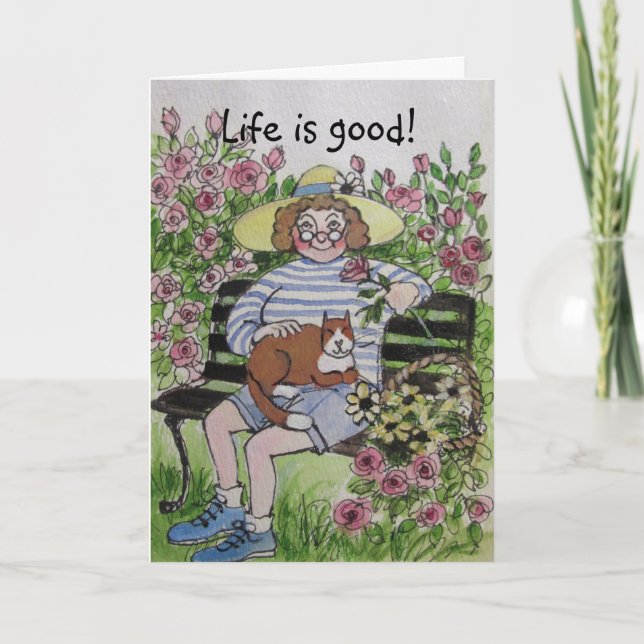 BIRTHDAY, GREETKORT KORT (Framsida)