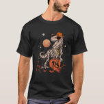 Birthday Halloween 18: e dosinosaur Skeleton Scary T Shirt<br><div class="desc">Birthday Halloween 18:e dosinosaur Skeleton Scary Boy Girl Kid</div>