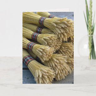 Birthday Harvest Wheat Sheaf Bundles Kort