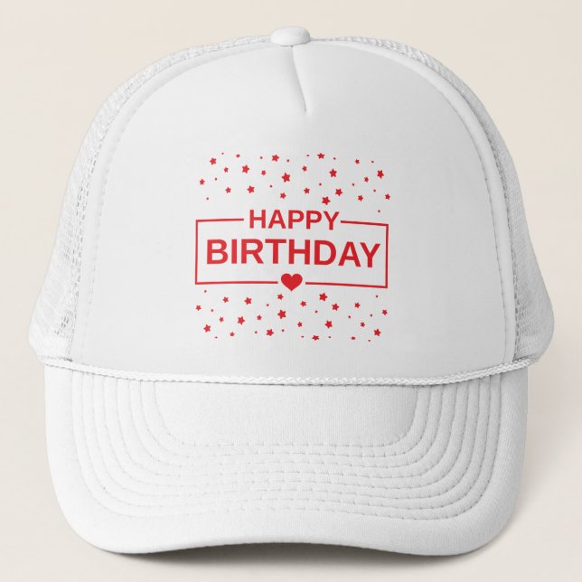 Birthday Hat Keps (Framsida)