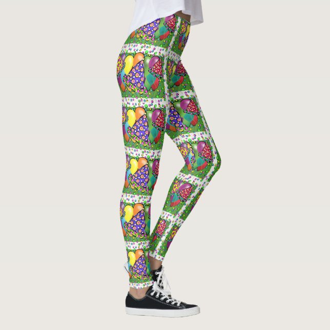 BIRTHDAY HATS DESIGN LEGGINGS (Höger)