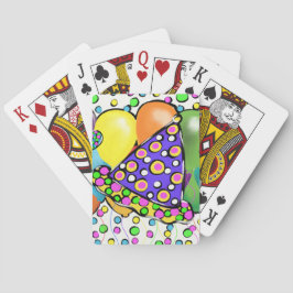 BIRTHDAY HATS DESIGN SPEL KORT