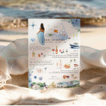Birthday Helg Itinerary | Menorca Inbjudningar<br><div class="desc">Fira i stil med det här anpassningsbarna ett färdkort för vattenfärgsdagar, designat för att fånga den avslappnade elegansen i en strandflykt till Menorca i Spanien. Med handmålade vattenfärgsillustrationer - inklusive sangria, segelceller, segelbåtar och spanska flaggor - är den här personligens färdväg perfekt för milstolpe firande som en 35e födelsedagspressning. Den...</div>