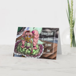 Birthday i Vingar Kort