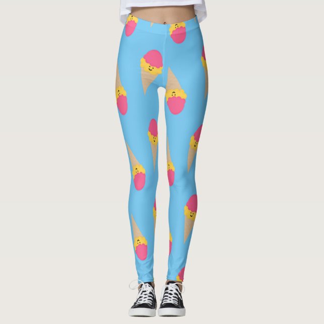 Birthday Ice Cream Leggings (Framsida)
