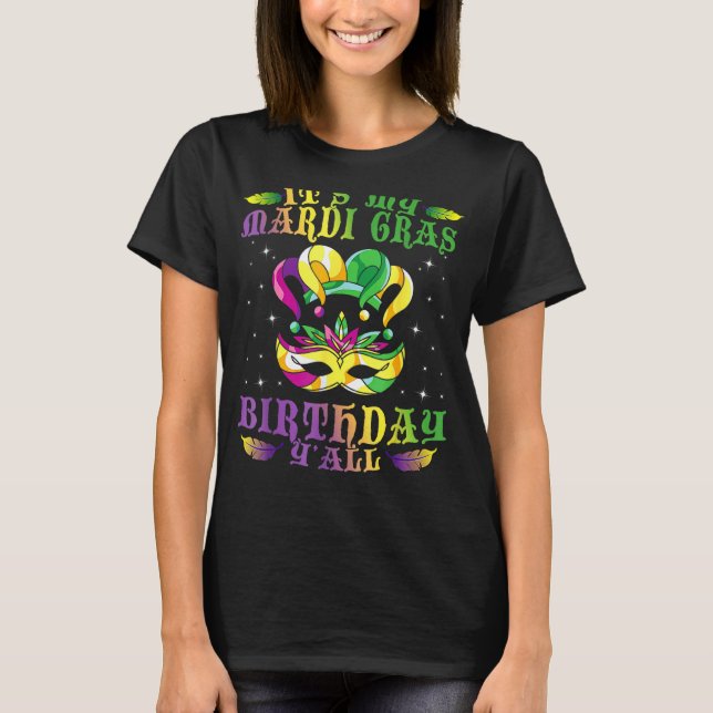 Birthday Idea Firande MasquupperaCostume Mard T Shirt (Framsida)