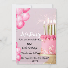 BIRTHDAY-INBJUDAN INBJUDNINGAR