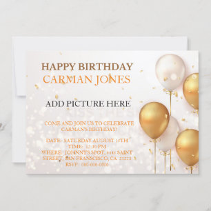 BIRTHDAY-INBJUDAN INBJUDNINGAR